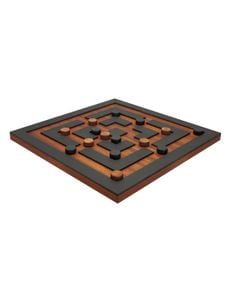 TREA - Gioco del Mulino Decorativo in Legno Realizzato A Mano - Table by Deodara