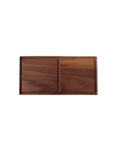 Vassoio svuotatasche in legno di noce - Complementi d'arredo - Table by Deodara