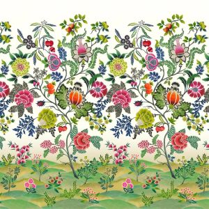 Brocart Decoratif Fuchsia - Wallpaper by Designers Guild