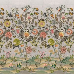 Brocart Decoratif Sepia - Wallpaper by Designers Guild