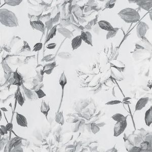 Couture Rose - Noir - Wallpaper by Designers Guild