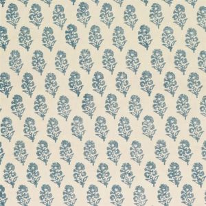 Allie Blockprint - Chambray - Upholstery fabric by Designers Guild