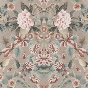 Ikebana Damask Gilver - Wallpaper by Designers Guild