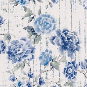 Kyoto Flower Cobalt - Wallpaper by Designers Guild