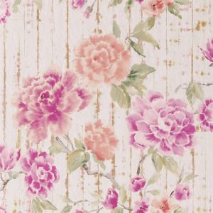 Kyoto Flower Coral - Wallpaper by Designers Guild