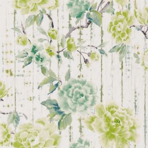 Kyoto Flower Emerald - Wallpaper by Designers Guild