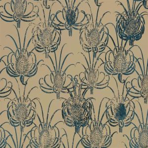 Les Centaurees Cuivre - Wallpaper by Designers Guild