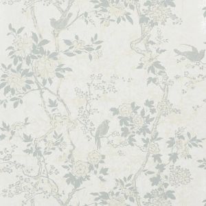 Marlowe Floral - Dove - Wallpaper by Designers Guild