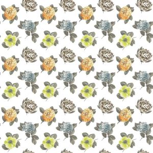 Pavonia - Saffron - Wallpaper by Designers Guild