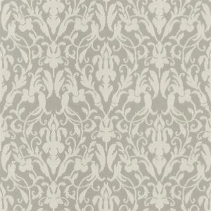 Speakeasy Damask - Stone - Wallpaper by Designers Guild