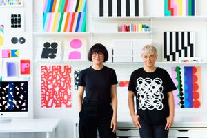 Super Graphic: An Interview with Kapitza - Door by Designtex