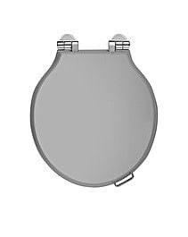 Etoile Mdf seat in Warm Grey semi-gloss colour - Toilet seat by Devon&Devon