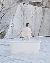 Holiday bathtub in White Tec Plus - Bathtub by Devon&Devon