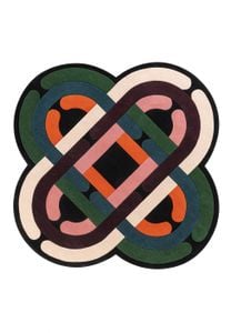 Rug Minotor Nef - Tourmaline created by Christian Signorel - Rug by Diacasan Edition