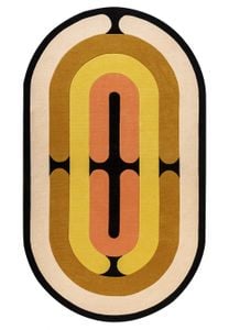 Rug Minotor Oblong - Ambre created by Christian Signorel - Rug by Diacasan Edition