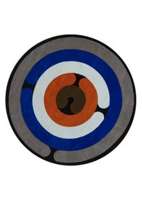 Rug Minotor Round - Agathe created by Christian Signorel - Rug by Diacasan Edition