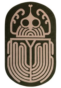 Scarab - Antique - Rug by Diacasan Edition