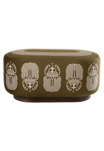 Scarab - Antique - Oblong - Pouf by Diacasan Edition