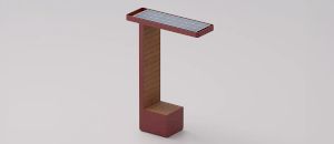 Module "io" with Solar-Powered Lighting for Seating - Bench by DIMCAR