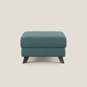 Moon Pouf storage and feet high in fabric soft water-repellent - Pouf by Divani Store