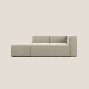 Nettuno sofa lineare modular and modular in soft fabric bouclè - Sofa by Divani Store