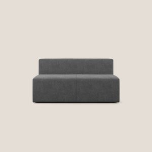 Nettuno elemento maxi 180 cm in morbido bouclè impermeabile T07 ANTRACITE - Sofa by Divani Store