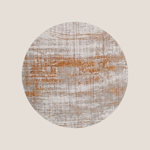 Raggio-di-sole tappeto rotondo a fantasia astratta in cotone - Carpet by Divani Store