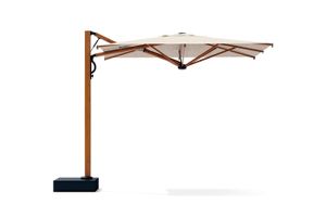 Astro Timber Alu Wood Parasol - Accessories by DRIGANI