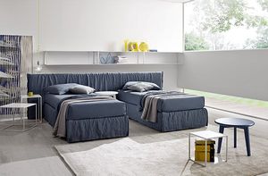 Letto Singolo Dress - Bed frame by Duomo Design