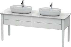 Luv Console vanity unit floorstanding - Washbasin cabinet by Duravit