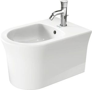 White Tulip Wall-mounted bidet - Bidet by Duravit