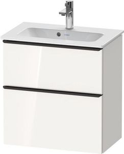 D-Neo Vanity unit wall-mounted - Washbasin cabinet by Duravit