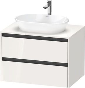 Ketho.2 Console vanity unit wall-mounted - Washbasin cabinet by Duravit