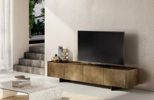 ALMA TV UNIT laccato, spazzolato - Cabinet by EFORMA