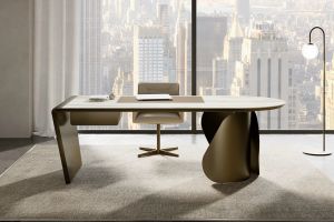 ONDA DESK_top ceramica - Desk by EFORMA