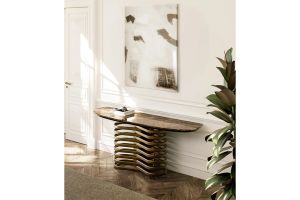 ROTOLO CONSOLE_top marmo - Console by EFORMA