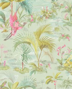 PIP STUDIO 5 300144 - Green wallpaper - Wallpaper by Eijffinger