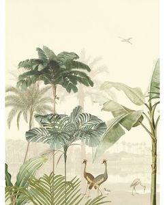 OASIS 317403 - White wallpaper - Wallpaper by Eijffinger
