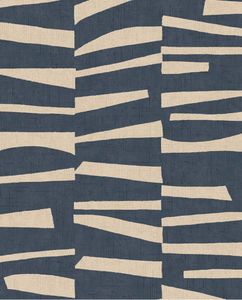 TWIST 318022 - Blue wallpaper - Wallpaper by Eijffinger