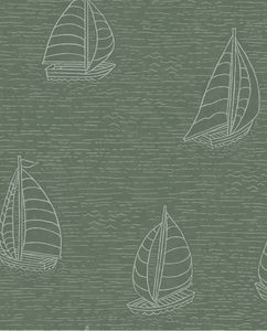 EXPLORE 323015 - Green wallpaper - Wallpaper by Eijffinger