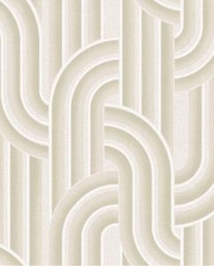 GROOVY 340560 - Beige wallpaper - Wallpaper by Eijffinger