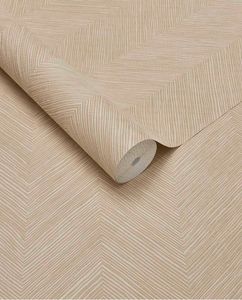 CALM CRAFTED 363234 - Beige wallpaper - Wallpaper by Eijffinger