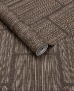 CALM CRAFTED 363250 - Brown wallpaper - Wallpaper by Eijffinger