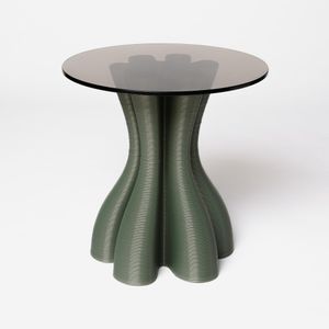 Anemone Side Table Olive - Side table by Ekbacken Studios