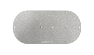 Template for double mounting - Finishes accessories by EKINEX