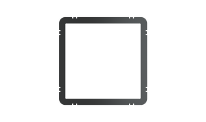 Plastic frame for button compatibility with Waterproof Cover IP65 - Finishes accessories by EKINEX