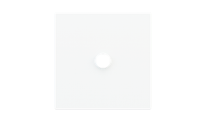 Magnetic square plate Proxima (1 key push-button) - Finishes accessories by EKINEX