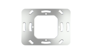 Supporto di montaggio rettangolare (dispositivi serie 20venti, FF e 71) - Finishes accessories by EKINEX