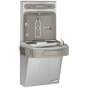 ezH2O®  Bottle Filling Station & Single ADA Cooler High Efficiency Filtered Refrigerated Stainless - Accessories by Elkay