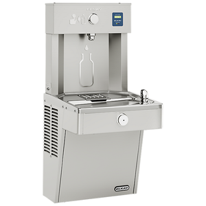 ezH2O®  Vandal-Resistant Bottle Filling Station & Single Cooler Non-Filtered Refrigerated Stainless - Accessories by Elkay